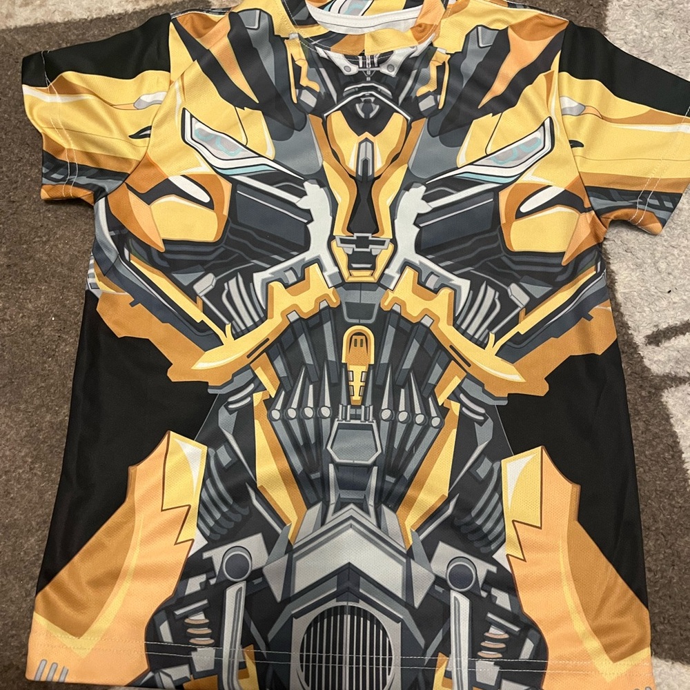 Universal Studio Transformers boy’s Graphic T-Shirt - Yellow and Black
